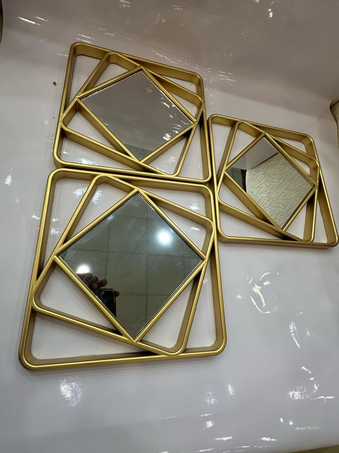 Beautiful Mirror - Pack Of 3