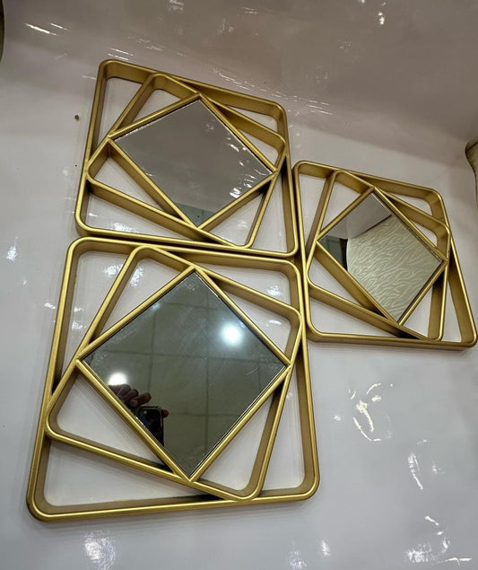 Beautiful Mirror - Pack Of 3