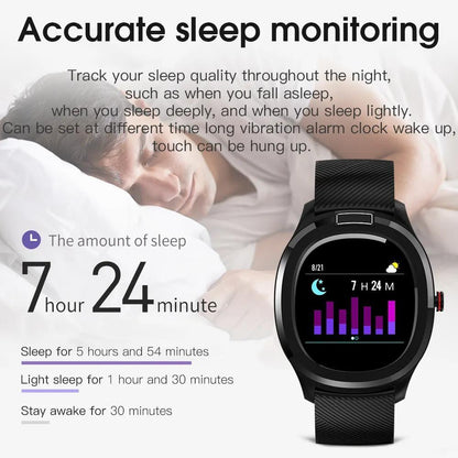 Microwear 2025 Smart Watch with Blood Pressure & Body Temperature