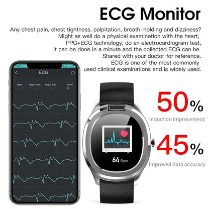 Microwear 2025 Smart Watch with Blood Pressure & Body Temperature